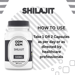 Capsule de Shilajit ODM OEM, comprimé de Shilajit de l'Himalaya, riche en acide humique et en 85 minéraux, améliore la force masculine, capsule de Shilajit - Product Image 4
