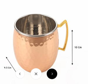 Hot Seller Cobre Puro Moscow Mule Tazas 16 oz - Product Image 3