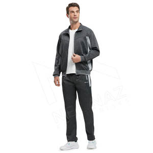 Conjunto Deportivo de Terciopelo 100% Algodón Transpirable para Hombre, Sudadera con Capucha y Pantalones Deportivos con Logotipo Personalizado, Ropa Deportiva Unisex de Talla Grande - Product Image 3