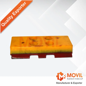 Almohadilla de Poliuretano Wirtgen (Amarilla) para Pavimentadoras de Construcción de Carreteras - Product Image 6