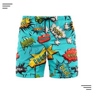 Shorts d'été pour hommes, short de bain déchiré de créateur, maillot de bain pour hommes, short de Muay Thai, pantalon de sport pour hommes, vêtements amusants - Product Image 3