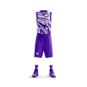 Nueva venta al por mayor de alta calidad de los hombres ropa deportiva personalizada baloncesto Kit baloncesto bola uniforme equipo Club baloncesto uniformes conjuntos - Product Image 1