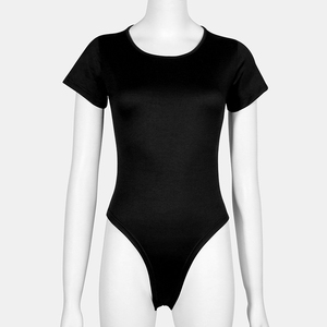 Haute qualité taille cher sans couture sculptant femme body barboteuse string t-shirt body pour femmes - Product Image 3