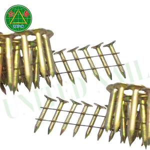 Competitivamente 1-1/4 "x 0.120 7200PCs Clavos para techos de bobina Cabeza redonda y estilo de vástago de anillo para proyectos de techos Hecho en Vietnam - Product Image 4