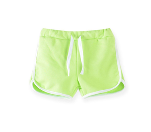 Shorts en coton respirant taille haute pour filles, nouvelle collection, marque personnalisée, vente en gros, fabrication directe d'usine, orientée vers l'exportation - Product Image 5