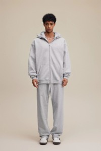 Masque Ninja surdimensionné en tricot lavé à double capuche, 450 grammes, vente chaude, OEM personnalisé, streetwear, lourd, cagoule - Product Image 6