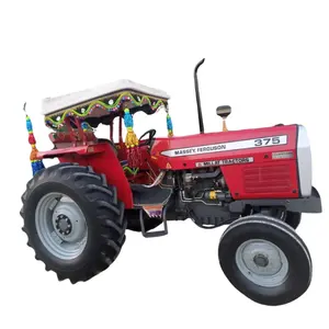Potencie sus esfuerzos agrícolas con el tractor Massey Ferguson MF 375 con 75HP de potencia y precisión confiables - Product Image 1