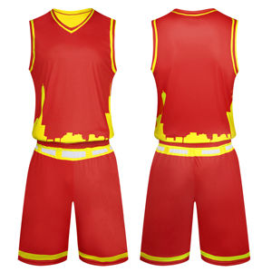 2023 nouveau design uniforme de basket-ball pour jeunes hommes uniforme de maillot de basket-ball personnalisé avec un matériau de qualité supérieure et un design léger - Product Image 6