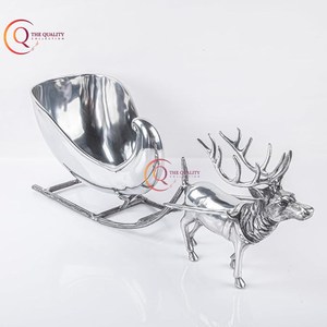 Tendance Design Renne Argent Refroidisseur De Vin Seau À Glace Maison Bar et Mariage Haute Qualité Métal Cerf Glaçon Refroidisseur Champagne - Product Image 2