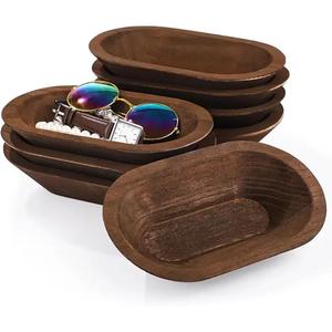 Bougeoir de bol de pâte en bois de meilleure qualité de vente chaude pour la décoration à la maison et la décoration de fête fabriqué en Inde - Product Image 2