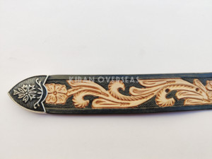 Ceinture en cuir occidental de haute qualité, fabrication artisanale, outillage et sculpture, cuir pleine fleur, ceinture de designer de qualité supérieure, ceintures de cow-boy - Product Image 5