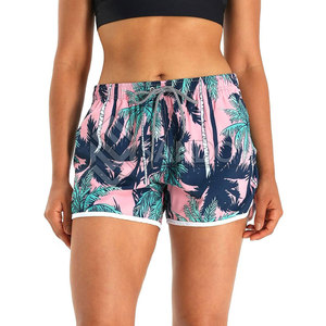 กางเกงขาสั้นชายหาดผู้หญิงขายดี คุณภาพสูง ผ้าฝ้าย 100% ระบายอากาศได้ดี สวมใส่สบาย แฟชั่นทันสมัย ราคาประหยัด - Product Image 1