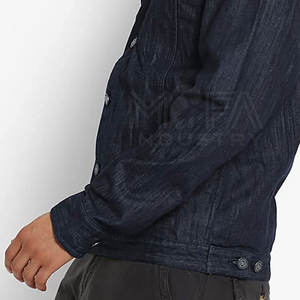 แจ็กเก็ตกางเกงยีนส์มีสไตล์สำหรับผู้ชายแจ๊กเก็ตแบบคลาสสิกและสวมใส่สบายสำหรับชุดลำลองกิจกรรมกลางแจ้งและการเดินทาง - Product Image 6