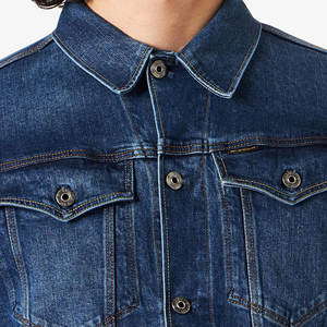 Nouvelle arrivée Veste en jean bleu classique pour homme Mélange de coton de haute qualité Veste en jean pour homme Parfaite pour les tenues décontractées - Product Image 6