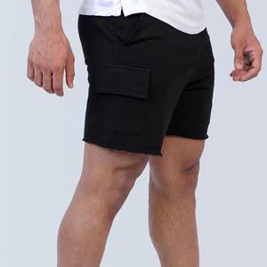Pantalones Cortos Deportivos de Poliéster 100% de Marca Personalizada del Fabricante para Hombre, Pantalones Cortos Deportivos Casuales con Cordón, Servicio OEM, Secado Rápido y Transpirable - Product Image 2