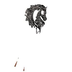 Calligraphie islamique de couleur noire Superbe art mural en métal personnalisé Conceptions artisanales uniques pour transformer votre espace - Product Image 6