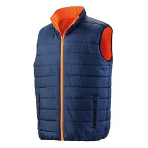 Chaleco de Seguridad Reversible Personalizado con Acolchado Suave y Adhesivos Reflectantes y Luces para Uso Promocional - Product Image 6