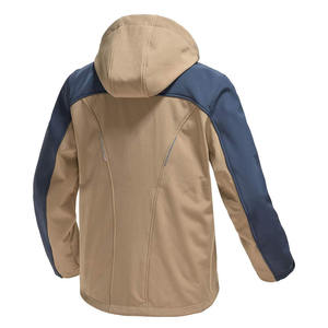 Chaqueta de lana ligera e impermeable para hombre, abrigo de trabajo con cremallera y cuello levantado personalizado para senderismo, a prueba de viento - Product Image 2