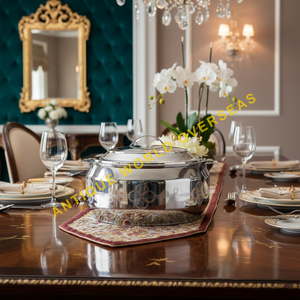 หม้ออุ่นอาหารสแตนเลสอย่างดี ฉนวนกันความร้อนสองชั้น ทนทาน ไม่ติดกระทะ พร้อมฝาปิด ราคาดีที่สุด ราคาถูก - Product Image 6