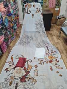 Tela de Algodón Personalizada Colorida, 3 Piezas, Ecológica, de Lujo, para Confección de Hermosos Vestidos Africanos, Ropa Tradicional, Moda Única - Product Image 6