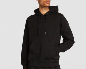 OEM de alta calidad de encargo del logotipo 100% de algodón de lana gruesa de invierno de impresión pulóver peso pesado Sudadera con capucha de los hombres - Product Image 2