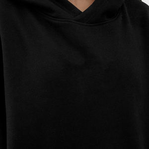 Logo personnalisé femmes sweats à capuche en coton surdimensionné 400 Gsm bas quantité minimale de commande personnalisé sérigraphie broderie femmes sweats à capuche - Product Image 5