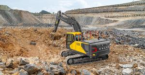 MACHINE DE CONSTRUCTION COMPACTE VOLVO EC200D 20 TONNES avec BENNE DE 0,8 m - Product Image 3