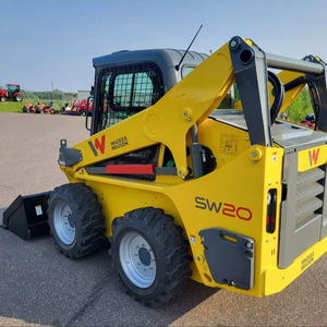 Livraison gratuite Chargeuse compacte Wacker Neuson SW20 avec chargeur frontal homologuée CE EPA Moteur T4F 56 ch Chargeuse sur pneus Cabine chauffage/climatiseur - Product Image 1