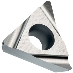 Inserto de Torneado Indexable ISO TPGX 110204FL-JQTT010, Diámetro del Orificio 2.8mm, Gris, Paquete de 10, para Herramientas de Torneado - Product Image 1