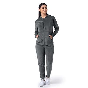 XXL Men's Winter Breathable <b>Hoodie</b> Jogger Fleece Tracksuit Sets 100% Cotton Velour <b>Maternity</b> Series Windproof Zip Printed Logo - Product Image 2