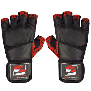 Gran oferta, precio al por mayor, tamaño de Color personalizado y logotipo de empresa/marca impreso, guantes de levantamiento de pesas de alta resistencia, guantes de mano para hombres - Product Image 3