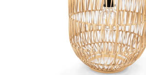 Stand Lantern Top Selected Rattan Lantern Natural Rattan Lantern for Living Room Bedroom Indoor and Outdoor Decor - Product Image 4