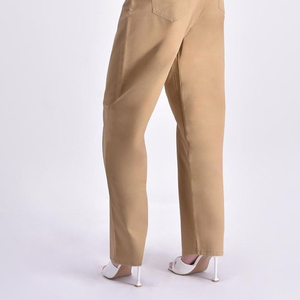 Pantalones vaqueros de mujer estilo holgado de talla grande personalizables pantalones vaqueros de pierna ancha lavados pantalones vaqueros transpirables para mujer 2026 - Product Image 6