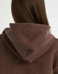 Prix de gros survêtement personnalisé pour femmes sweat à capuche personnalisé pour femmes longue qualité délavée à l'acide - Product Image 3