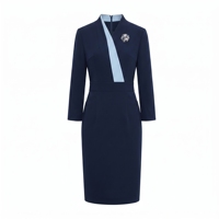 Ensembles de costumes pour femmes, vêtements de bureau pour femmes, uniformes d'hôtesse de l'air, vêtements de carrière, OEM ODM