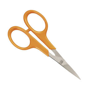 Venta al por mayor de tijeras de uñas de hoja recta de plástico mango de cutícula tijera de uñas mejor calidad mejores tijeras de uñas para la belleza con logotipo - Product Image 3