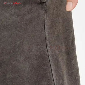 Pantalones cortos de lavado ácido para hombre con dobladillo crudo y bolsillos laterales para estilo urbano Fashion Forward Men Pantalones cortos de lavado ácido - Product Image 6