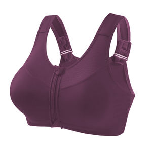 Soutien-gorge de sport pour femmes, vêtements de yoga de couleur unie avec sublimation sérigraphie et impression numérique - Product Image 4