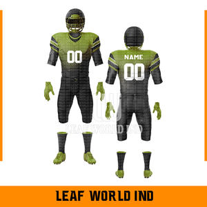 Meilleur design de qualité supérieure, maillot de football américain à demi-manches, top ventes, uniforme de football américain en polyester - Product Image 5