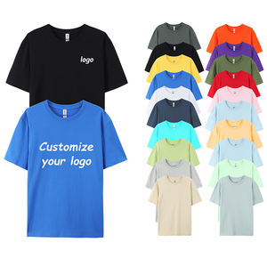 T-shirts en gros 100% coton de haute qualité pour hommes T-shirt blanc vierge - Product Image 4