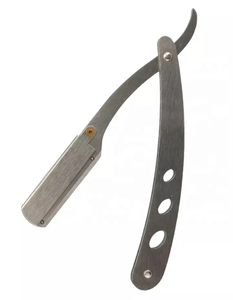 มีดโกนหนวดสำหรับช่างตัดผมหรือผู้ชายมีดโกนแบบตรงย้อนยุคแบรนด์มืออาชีพ - Product Image 5