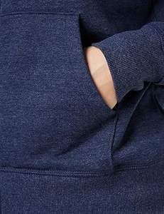 Sudadera con capucha de lana de algodón con cremallera completa para mujer con forro de nailon transpirable Tela de lona Ajuste cómodo - Product Image 4