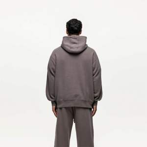 Sudadera con capucha extragrande lavada vintage de alta calidad con ajuste relajado y aspecto elegante para todas las estaciones - Product Image 4