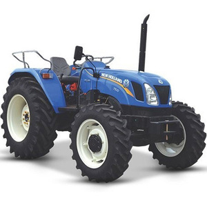 Tractor agrícola New Hollands 70hp 4WD bastante usado de calidad original con grada de discos gratis - Product Image 1
