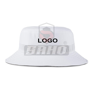 Top vente sur mesure de haute qualité unisexe coton seau chapeau hommes couleur Pure extérieur seau chapeau - Product Image 4