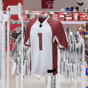 Camiseta de Fútbol Americano Unisex Mexion de Alta Calidad, Manga Corta, Estampada, Personalizable, 100% Poliéster - Product Image 3