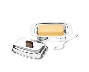 Mantequilla de acero inoxidable ecológica de gran oferta con tapa, bandeja de almacenamiento de grado alimenticio apta para lavavajillas - Product Image 6