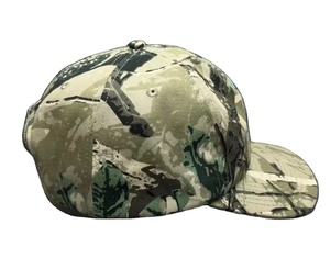 Casquette de chasse camouflage à 5 panneaux, non structurée, en coton, avec cordon, personnalisable, imprimée camouflage - Product Image 2