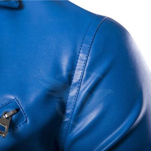 Hecho en el mejor material Chaquetas de cuero de bajo precio Venta caliente Chaqueta de cuero para hombres - Product Image 4