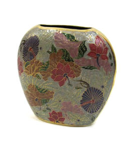 Florero de aluminio decorativo de mesa hecho a mano con acabado de niquelado florero decorativo personalizado para el hogar a la venta - Product Image 6